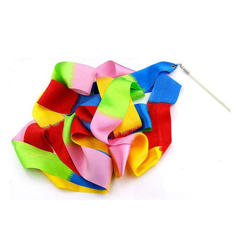 Colorful Ribbon Ballet Stick