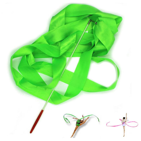 Colorful Ribbon Ballet Stick