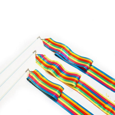 Colorful Ribbon Ballet Stick