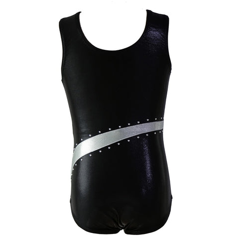Diamond-Encrusted Gymnastic Leotards