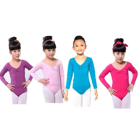 Long Sleeve Girls Leotard