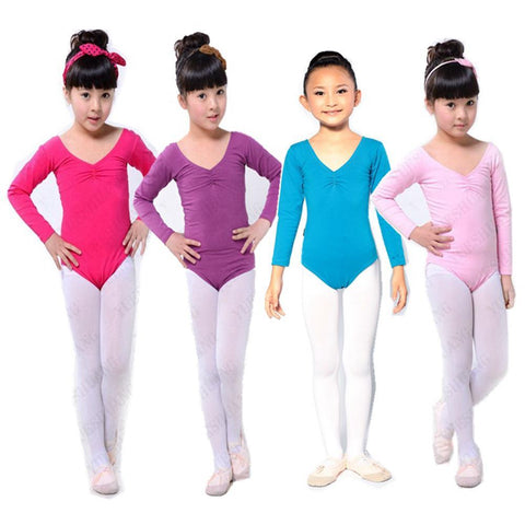 Long Sleeve Girls Leotard