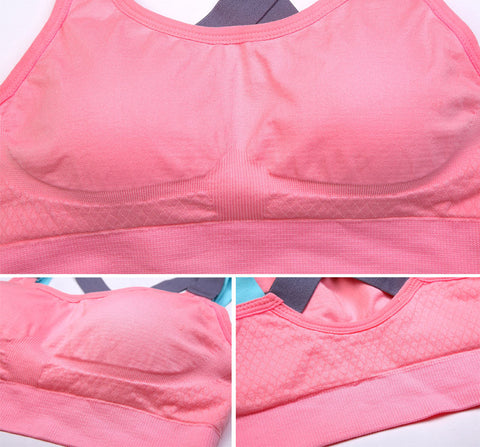 Cross Double Strap Training Sports Bra