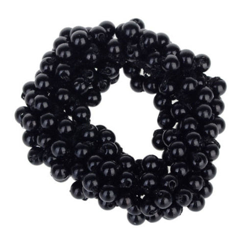 Beaded Pearls Ponytail