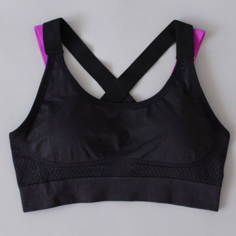 Cross Double Strap Training Sports Bra