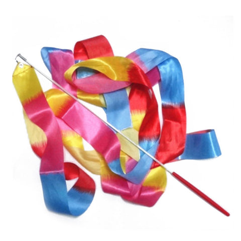 Colorful Ribbon Ballet Stick