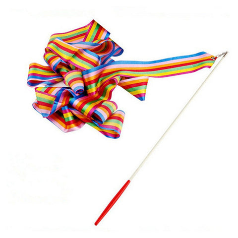 Colorful Ribbon Ballet Stick