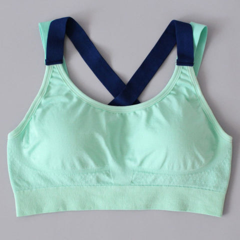 Cross Double Strap Training Sports Bra