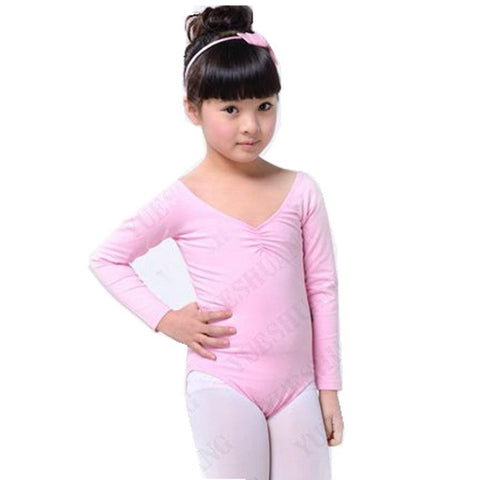 Long Sleeve Girls Leotard