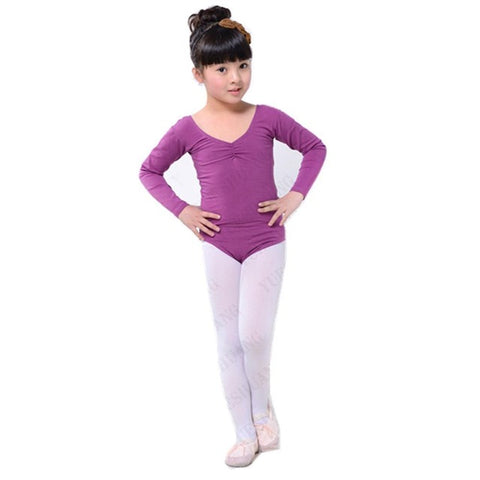 Long Sleeve Girls Leotard