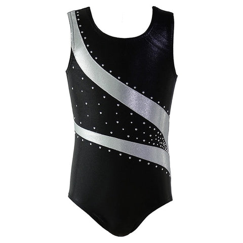 Diamond-Encrusted Gymnastic Leotards