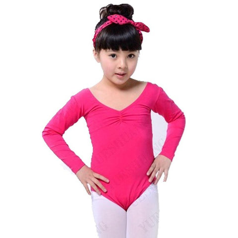 Long Sleeve Girls Leotard