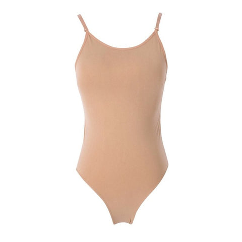 Nude Present Strap Leotard